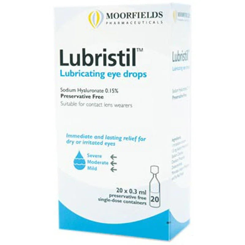 Lubristil Lubricating Eye Drops 20 x 0.3ml | EasyMeds Pharmacy Lubristil Lubricating Eye Drops 20 x 0.3ml | EasyMeds Pharmacy