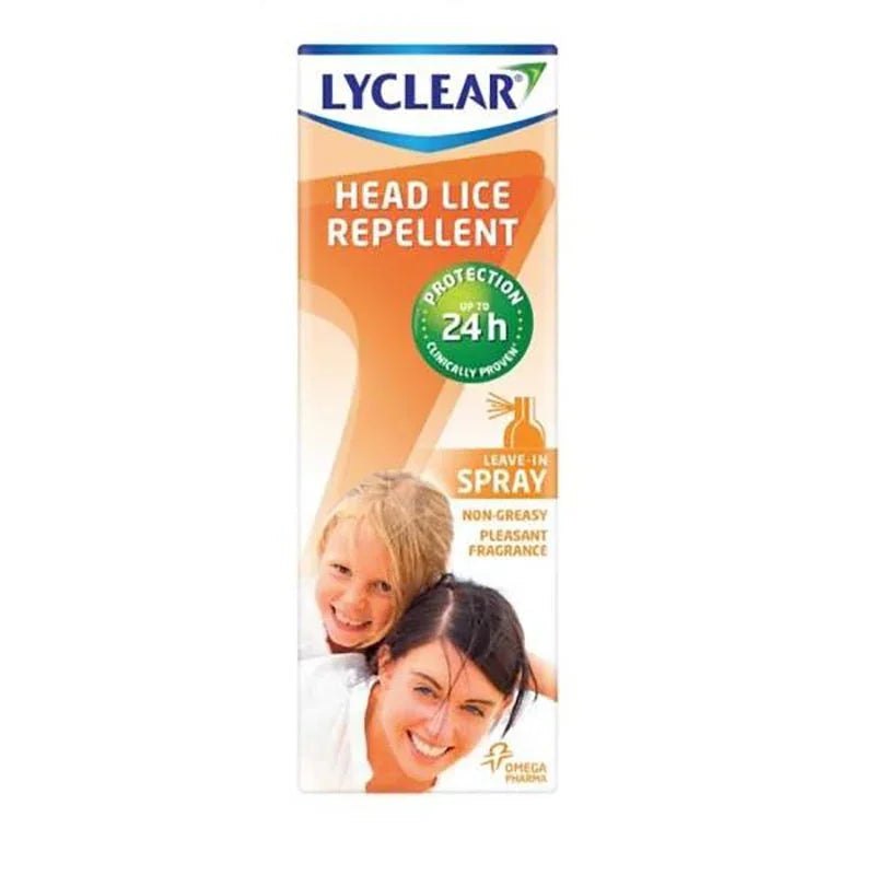 Lyclear Headlice Repellent Spray 100ml - Omega Pharma EasyMeds Pharmacy