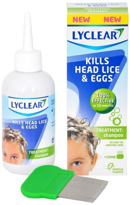 Lyclear Treatment Shampoo with Comb 200ml - Lyclear EasyMeds Pharmacy