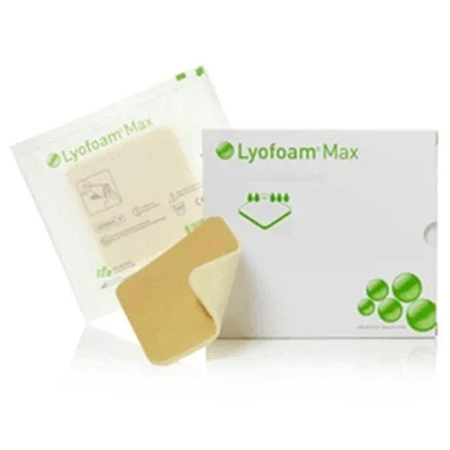 Lyofoam Max Dressings x 10 (Choose size) Conformable Waterproof - Molnlycke EasyMeds Pharmacy