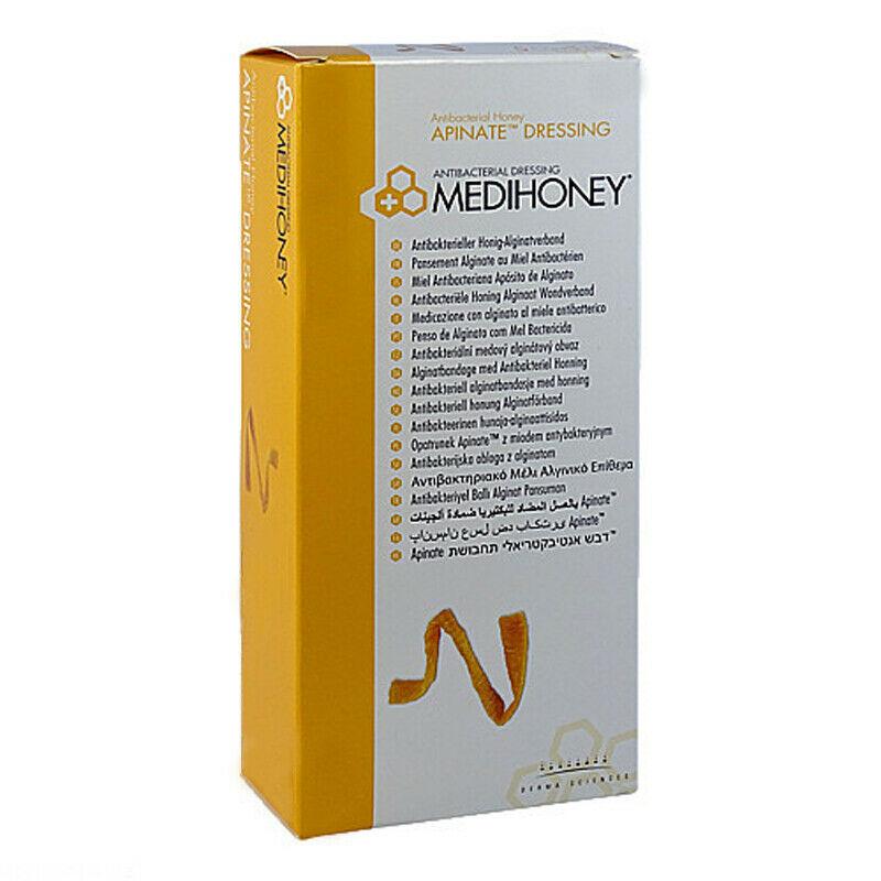 Medihoney Honey Alginate Dressing 1.9cm x 30cmx 5 - Medihoney EasyMeds Pharmacy