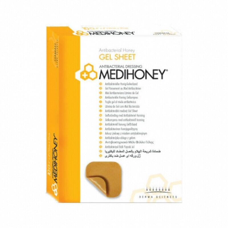 Medihoney Honey Alginate Gel Sheet Dressing 10cm x 10cm x 10 - Medihoney EasyMeds Pharmacy