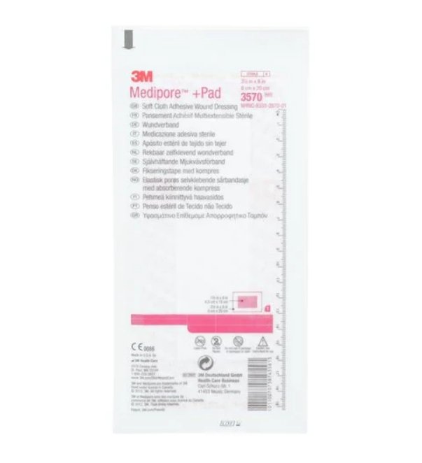 Medipore Low Adherent Absorbent Pad 10cm x 25cm - Medipore EasyMeds Pharmacy