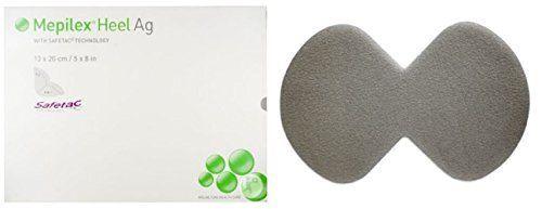 Mepilex HEEL AG 13cm x 20cm Bordered Silver Foam Dressings - Molnlycke EasyMeds Pharmacy
