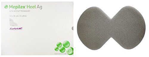 Mepilex HEEL AG 15cm x 22cm Bordered Silver Foam Dressings - Molnlycke EasyMeds Pharmacy