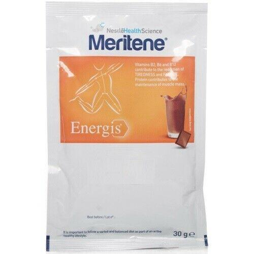 Meritene Energis Shake Vanilla 30g x 15 - Nestle EasyMeds Pharmacy