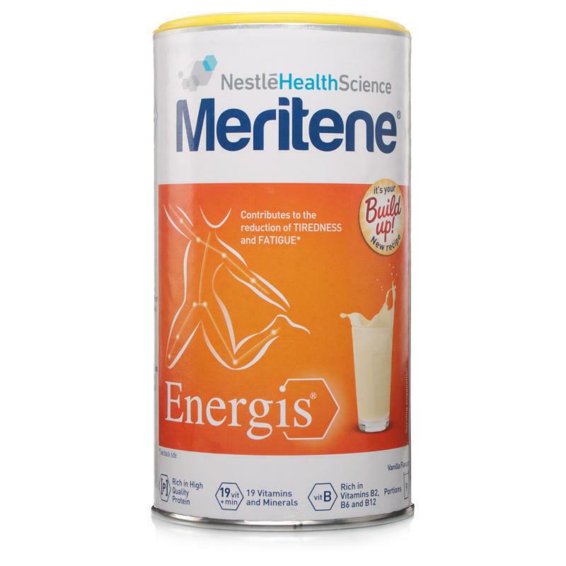 Meritene Energis Shake Vanilla 6 Packs of 30g x 15 - Nestle EasyMeds Pharmacy
