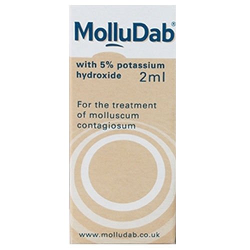 MolluDab 5% Hydroxide 2ml Skin Applicator for Molluscum contagiosum - MolluDab EasyMeds Pharmacy