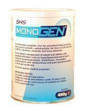 Monogen (400g) by SHS - Whey/Carbohydrate/LCT/MCT Powdered Feed - Nutricia EasyMeds Pharmacy