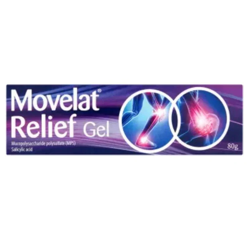 Movelat Relief Anti-Inflammatory Gel 80g - Thornton & Ross EasyMeds Pharmacy
