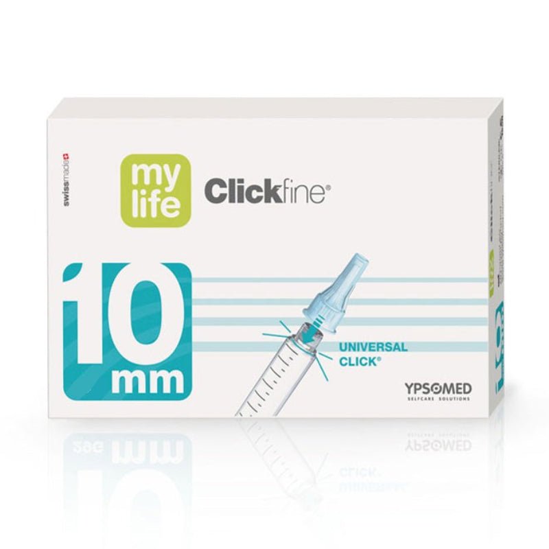 Mylife Clickfine Pen Needles 10mm x 100 - Ypsomed Limited EasyMeds Pharmacy
