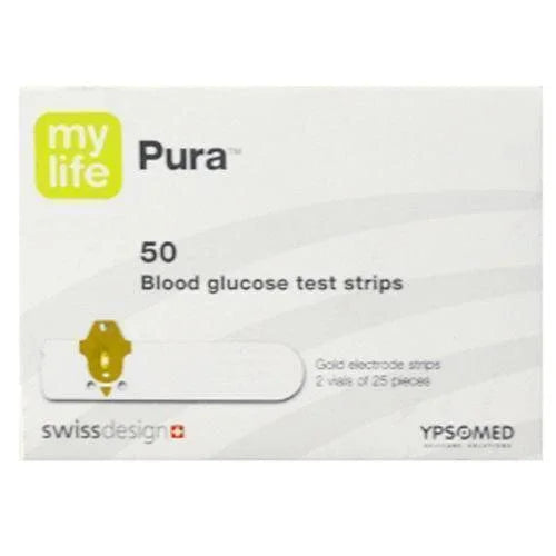 Mylife Pura Blood Glucose Test Strips x 50 - Mylife EasyMeds Pharmacy