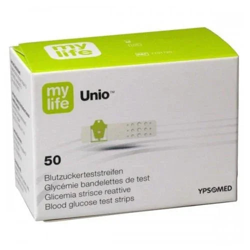 Mylife Unio Blood Glucose Test Strips x 50 - Mylife EasyMeds Pharmacy