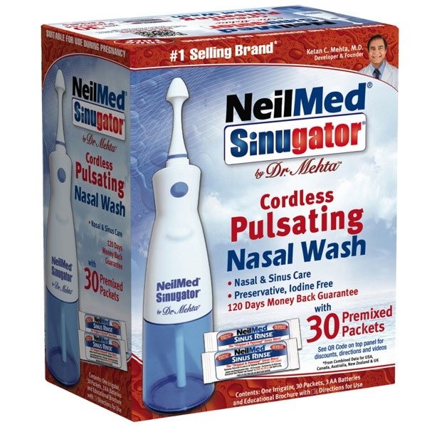او ار اس محلول الاملاح Waterpulse Nasal Rinse Salt 30 packets