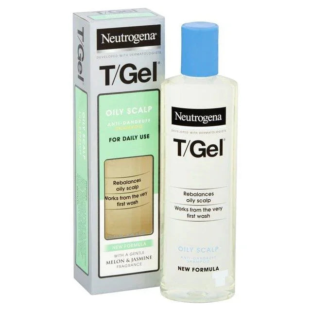 Neutrogena T/Gel Anti-Dandruff Shampoo Oily/Greasy hair 250ml - Neutrogena EasyMeds Pharmacy