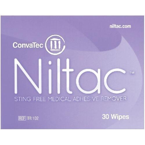 Niltac Sting Free Adhesive Remover Wipes x 30 - Convatec EasyMeds Pharmacy