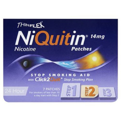 NiQuitin CQ Original Patches (Step 2) 14mg x 7 - NiQuitin EasyMeds Pharmacy