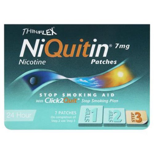 NiQuitin CQ Original Patches (Step 3) 7mg x 7 - NiQuitin EasyMeds Pharmacy