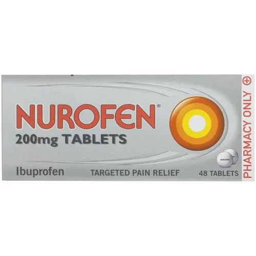 Nurofen Ibuprofen 48 Tablets 200mg - Reckitt Benckiser EasyMeds Pharmacy