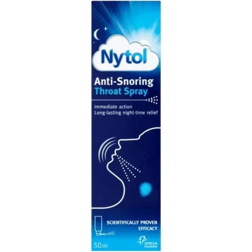 Nytol Anti-Snoring Throat Spray - 50ml - Omega Pharma EasyMeds Pharmacy