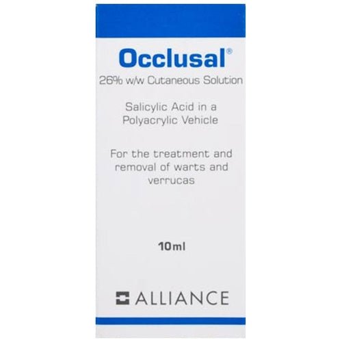Occlusal 26% w/w Cutaneous Solution 10ml - Occlusal EasyMeds Pharmacy