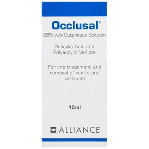Occlusal 26% w/w Cutaneous Solution 10ml - Occlusal EasyMeds Pharmacy