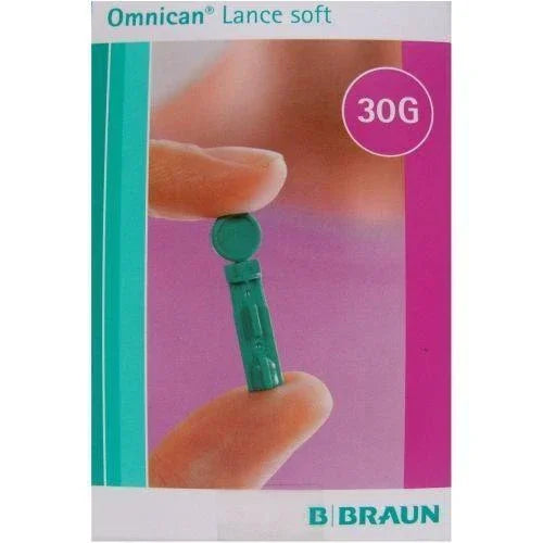 Omnican 30G Lance Soft Lancets x 200 - B. Braun EasyMeds Pharmacy