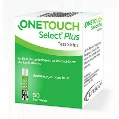 One Touch Select Plus test strips 50 - ONE Touch EasyMeds Pharmacy