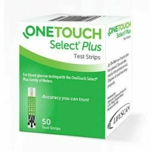 One Touch Select Plus test strips 50 - ONE Touch EasyMeds Pharmacy