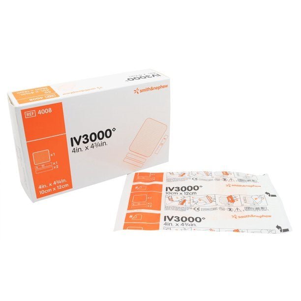 Opsite IV3000 1 Hand Dressings 10cm x 12cm - Pack of 10 #4008 - IV3000 EasyMeds Pharmacy