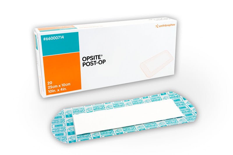 Opsite Post-Op 10cm x 25cm Dressing x 20-347-5001 - Smith & Nephew EasyMeds Pharmacy