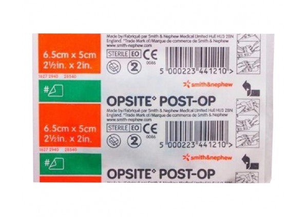 Opsite Post-Op Bandages 6.5 x 5 cm (Pack of 30) - Smith & Nephew EasyMeds Pharmacy