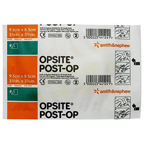Opsite Post Op Transparent Water Resistant Dressings 8.5cm x 9.5cm x 10 - Smith & Nephew EasyMeds Pharmacy