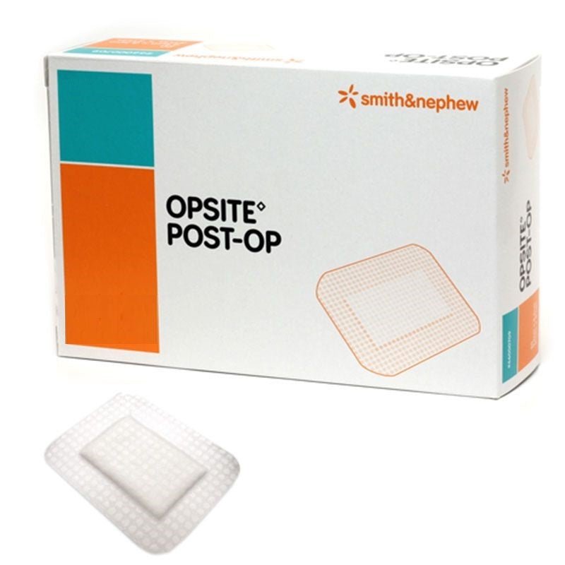Opsite Post-Op Transparent Waterproof Dressing 6.5cm x 5cm x 100 - Smith & Nephew EasyMeds Pharmacy