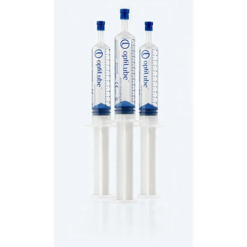 OptiLube Syringes Sterile Lubricating Jelly 11ml x 25 - Optimum Medical EasyMeds Pharmacy