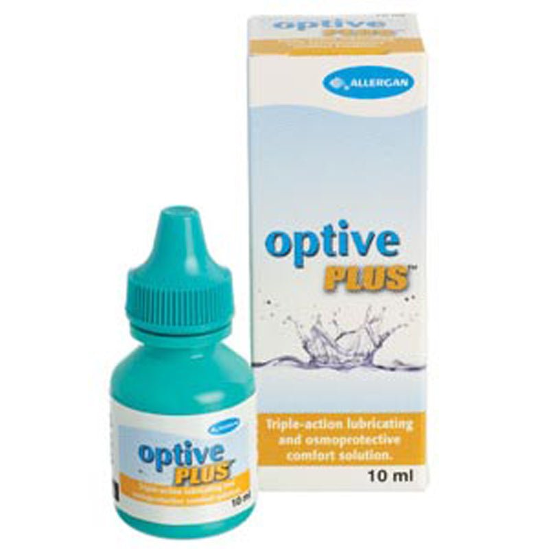 Optive Plus Lubricating Eye Drops 10ml - ALLERGAN LTD EasyMeds Pharmacy