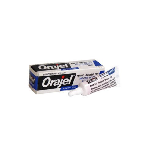 Orajel Mouth Gel 5.3g Mouth Ulcer & Denture - Orajel EasyMeds Pharmacy