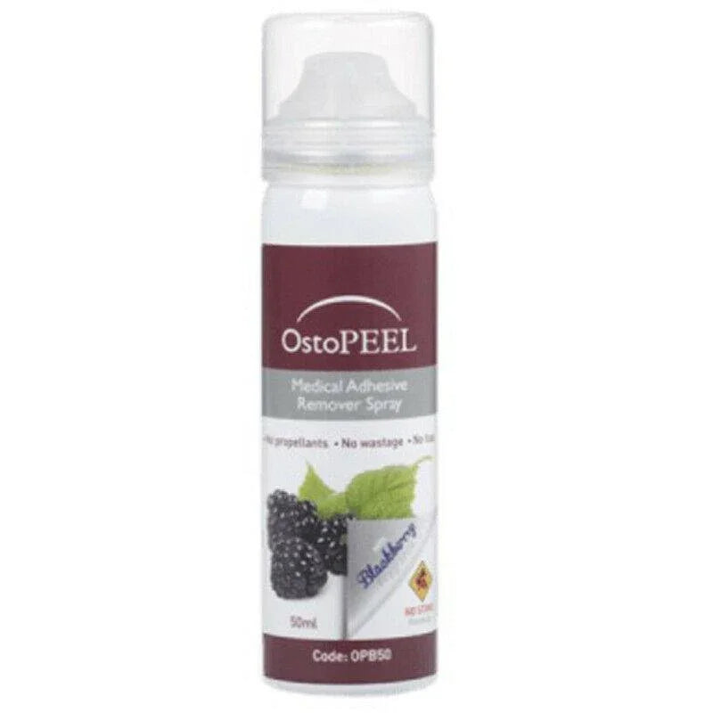 Ostopeel OPB50 No Sting Medical Adhesive Remover Blackberry Spray Bottle 50ml - Ostopeel EasyMeds Pharmacy