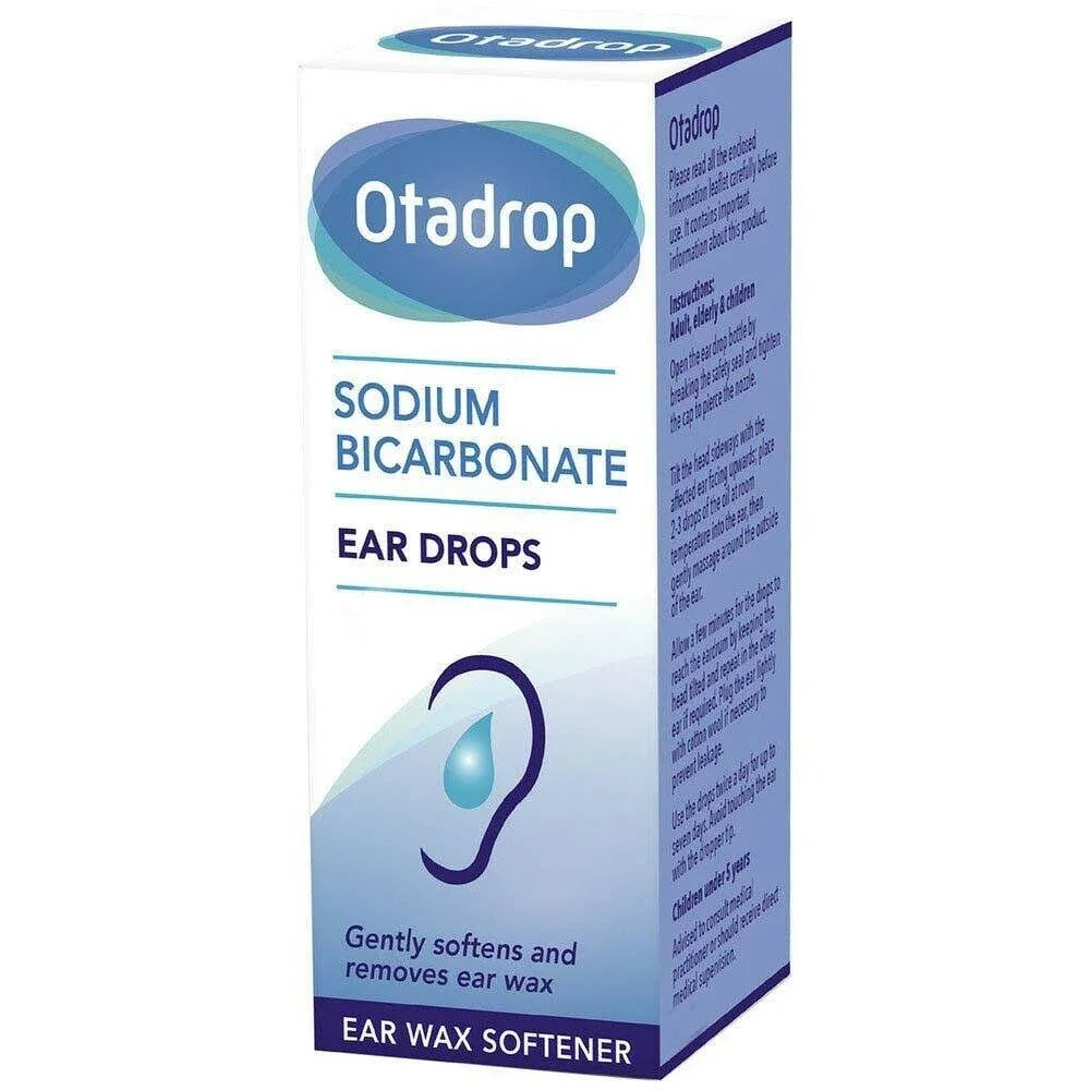Otadrop Ear Wax Remover Sodium Bicarbonate Drops 10ml - JFA Medical EasyMeds Pharmacy