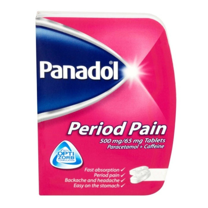Panadol Period Pain Tablets x 14 -   Glaxo SmithKline EasyMeds Pharmacy