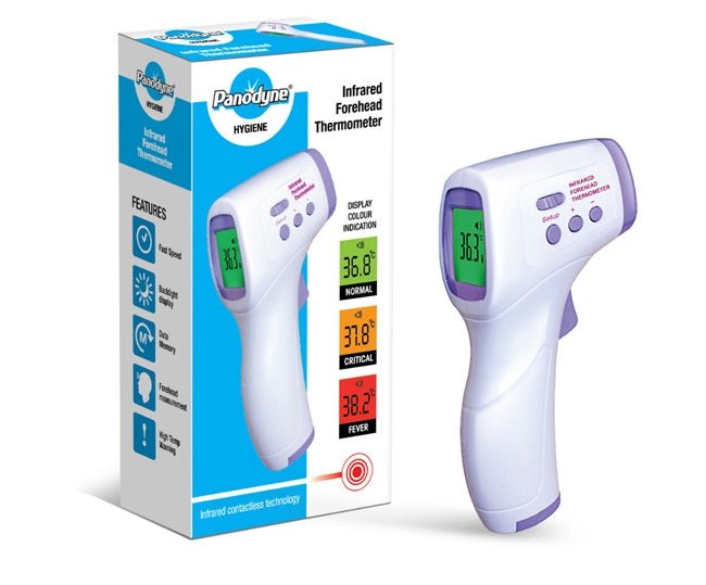 Panodyne Infra-Red IR Thermometer Non Contact - Gun-Type - Panodyne EasyMeds Pharmacy