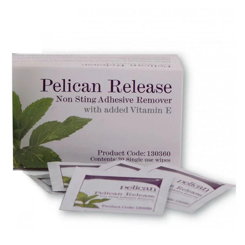 Pelican Release 130360 Ostomy Adhesive Removers Wipes x 30 - Pelican Healthcare EasyMeds Pharmacy