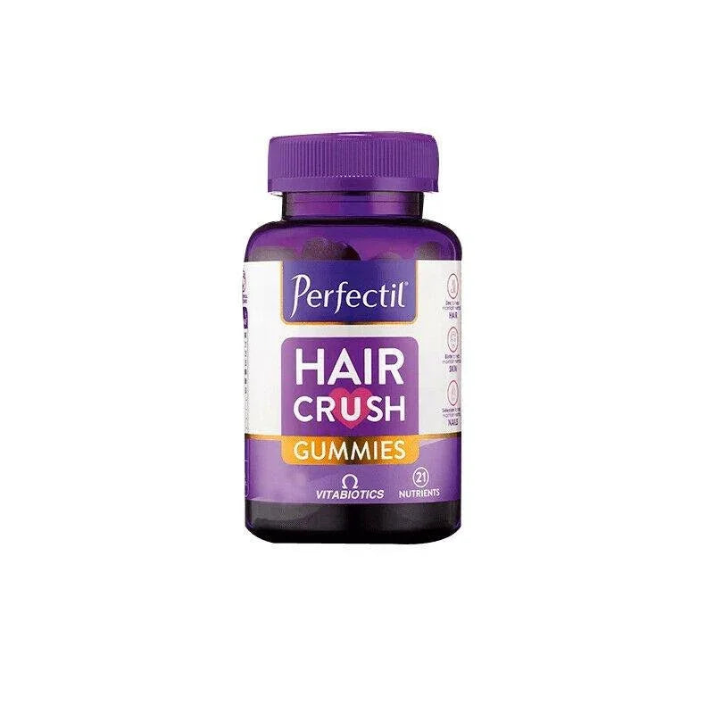 Perfectil Hair Crush Gummies x 60 - Vitabiotics EasyMeds Pharmacy