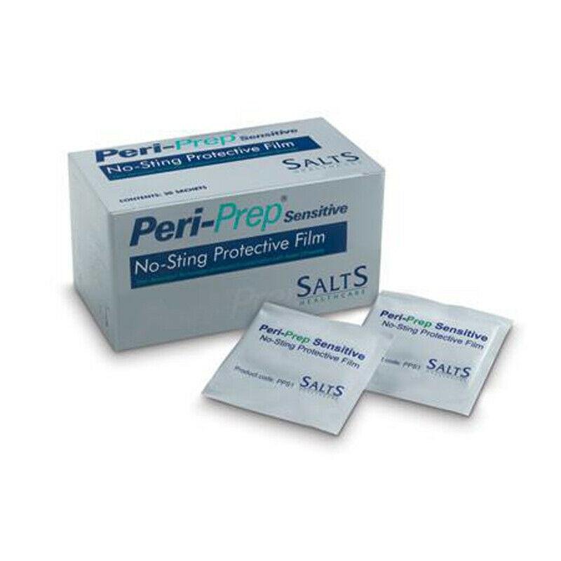 Peri-Prep PPS1 Sensitive Ostomy Skin Protective Film Wipes x 30 - Peri-Prep EasyMeds Pharmacy