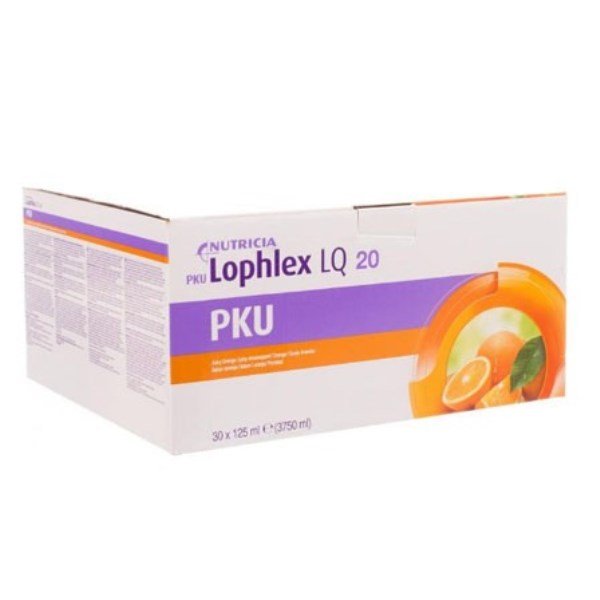 PKU Lophlex LQ 20 (125ml x 30) Orange/Topical/Berries - Nutricia EasyMeds Pharmacy