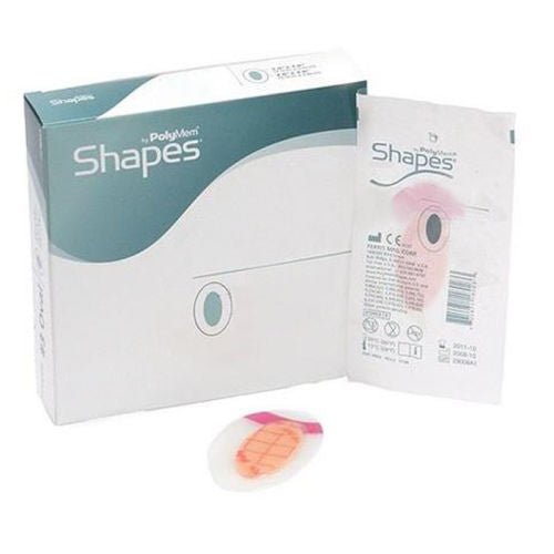 Polymem Oval Dressing 5cm x 7.6cm x 20 - Aspen Medical EasyMeds Pharmacy