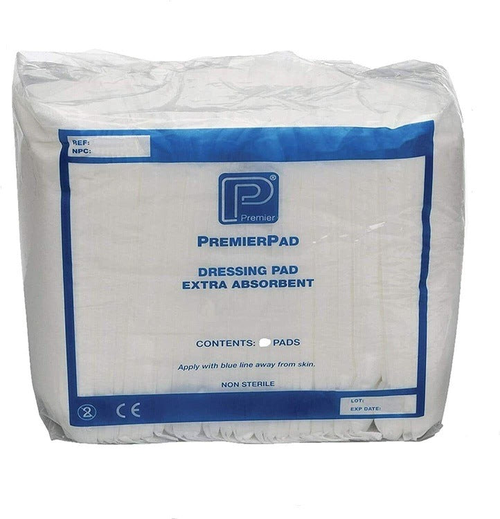 Premierpad Absorbent Sterile Dressing 20cm x 20cm x 25 - Premierpad EasyMeds Pharmacy