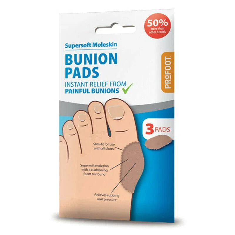 Profoot Bunion Relief Pads x 3 - Profoot Uk Ltd EasyMeds Pharmacy
