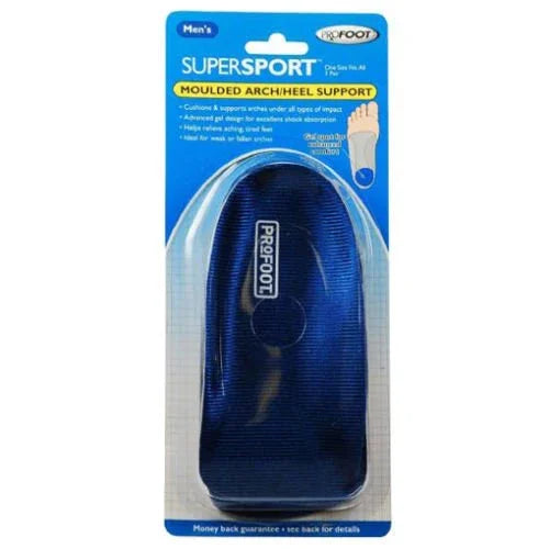 Profoot Super Sport Moulded Arch / Heel Support - Men's - Profoot EasyMeds Pharmacy