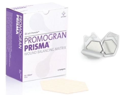 Promogran Prisma 28cm2 Dressings - Wound Balancing Matrix | Silver Antimicrobial - Systagenix EasyMeds Pharmacy